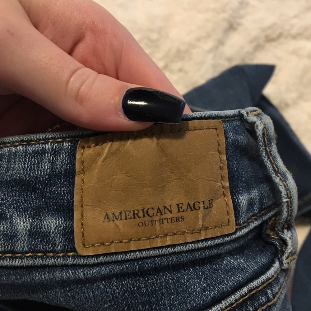 Medium Wash Ripped Jeans - Picture 4 of 4